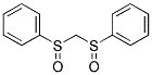 DL-BIS(PHENYLSULFINYL)METHANE Struktur