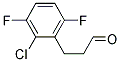 3-(2-CHLORO-3,6-DIFLUORO-PHENYL)-PROPIONALDEHYDE Struktur