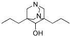 5,7-DIPROPYL-1,3-DIAZATRICYCLO[3.3.1.1(3,7)]DECAN-6-OL Struktur