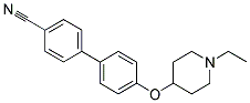 4'-[(1-ETHYLPIPERIDIN-4-YL)OXY]BIPHENYL-4-CARBONITRILE Struktur