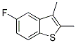 5-FLUORO-2,3-DIMETHYLBENZOTHIOPHENE Struktur