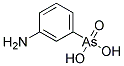 m-Aminobenzene arsonic acid Struktur