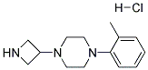 3-[4-(METHYLPHENYL)PIPERAZINYL]AZETIDINE HYDROCHLORIDE Struktur