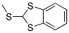 2-(METHYLTHIO)-1,3-BENZODITHIOLE Struktur