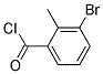 3-BROMO-2-METHYLBENZOYL CHLORID Struktur