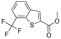 METHYL 7-(TRIFLUOROMETHYL)-1-BENZOTHIOPHENE-2-CARBOXYLATE Struktur