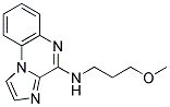 N-(3-METHOXYPROPYL)IMIDAZO[1,2-A]QUINOXALIN-4-AMINE Struktur