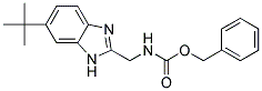 (6-TERT-BUTYL-1H-BENZIMIDAZOL-2-YLMETHYL)-CARBAMIC ACID BENZYL ESTER Struktur