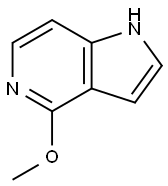 4-METHOXY-5-AZAINDOLE Struktur