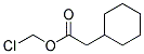 CHLOROMETHYL ESTER OF CYCLOHEXANE ACETIC ACID Struktur