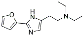 DIETHYL-[2-(2-FURAN-2-YLIMIDAZOL-4-YL)ETHYL]AMINE Struktur