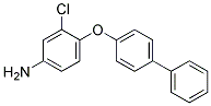 4-([1,1'-BIPHENYL]-4-YLOXY)-3-CHLOROPHENYLAMINE Struktur