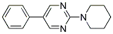 5-PHENYL-2-PIPERIDIN-1-YLPYRIMIDINE Struktur