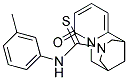 N-(3-METHYLPHENYL)-8-OXO-1,5,6,8-TETRAHYDRO-2H-1,5-METHANOPYRIDO[1,2-A][1,5]DIAZOCINE-3(4H)-CARBOTHIOAMIDE Struktur