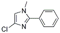 4-CHLORO-1-METHYL-2-PHENYL-1H-IMIDAZOLE Struktur