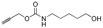 (5-HYDROXY-PENTYL)-CARBAMIC ACID PROP-2-YNYL ESTER Struktur