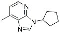 3-CYCLOPENTYL-7-METHYL-3H-IMIDAZO[4,5-B]PYRIDINE Struktur