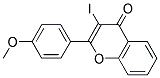 3-IODO-2-(4-METHOXY-PHENYL)-CHROMEN-4-ONE Struktur