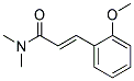 3-DIMETHYLAMINO-1-(2-METHOXY-PHENYL)-PROPENONE Struktur