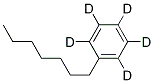 N-HEPTYLBENZENE-2,3,4,5,6-D5 Struktur