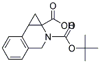 2-(TERT-BUTOXYCARBONYL)-1A,2,3,7B-TETRAHYDRO-1H-CYCLOPROPA[C]ISOQUINOLINE-1A-CARBOXYLIC ACID Struktur