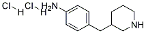 3-(4-AMINOBENZYL) PIPERIDINE 2HCL Struktur