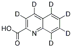 QUINALDIC-D6 ACID Struktur