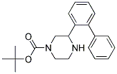 3-BIPHENYL-2-YL-PIPERAZINE-1-CARBOXYLIC ACID TERT-BUTYL ESTER Struktur