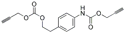 CARBONIC ACID PROP-2-YNYL ESTER 2-(4-PROP-2-YNYLOXYCARBONYLAMINO-PHENYL)-ETHYL ESTER Struktur