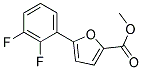 5-(2,3-DIFLUOROPHENYL)FURAN-2-CARBOXYLIC ACID METHYL ESTER Struktur