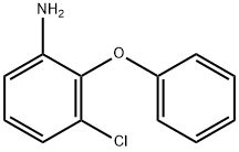 3-CHLORO-2-PHENOXYANILINE Struktur