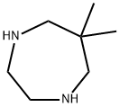 6,6-DIMETHYL-1,4-DIAZEPANE Struktur