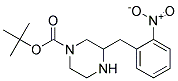 3-(2-NITRO-BENZYL)-PIPERAZINE-1-CARBOXYLIC ACID TERT-BUTYL ESTER Struktur