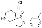 2-M-TOLYL-2,7-DIAZASPIRO[4.5]DECAN-1-ONE HYDROCHLORIDE Struktur