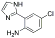 4-CHLORO-2-(1H-IMIDAZOL-2-YL)-PHENYLAMINE Struktur