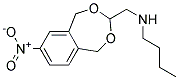 N-[(7-NITRO-1,5-DIHYDRO-2,4-BENZODIOXEPIN-3-YL)METHYL]BUTAN-1-AMINE Struktur