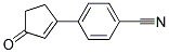 4-(3-OXO-CYCLOPENT-1-ENYL)-BENZONITRILE Struktur