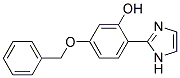 5-BENZYLOXY-2-(1H-IMIDAZOL-2-YL)-PHENOL Struktur