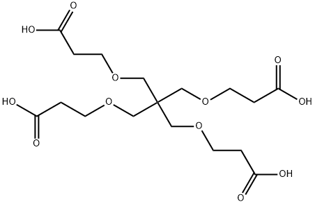 6,6-BIS(4-CARBOXY-2-OXABUTYL)-4,8-DIOXAUNDECANE-1, 11-DICARBOXYLIC ACID Struktur