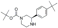 (R)-3-(4-TERT-BUTYL-PHENYL)-PIPERAZINE-1-CARBOXYLIC ACID TERT-BUTYL ESTER Struktur