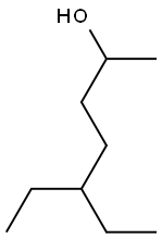 5-ETHYL-2-HEPTANOL Struktur