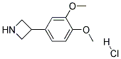 3-(3,4-DIMETHOXYPHENYL)AZETIDINE HYDROCHLORIDE Struktur