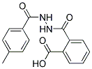 2-[N'-(4-METHYL-BENZOYL)-HYDRAZINOCARBONYL]-BENZOIC ACID Struktur