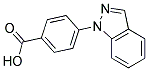 4-INDAZOL-1-YL-BENZOIC ACID Struktur