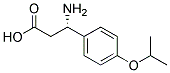 (S)-3-AMINO-3-(4-ISOPROPOXYPHENYL)PROPANOIC ACID Struktur