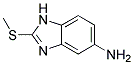 2-(METHYLTHIO)-1H-BENZIMIDAZOL-5-AMINE Struktur