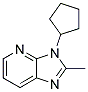 3-CYCLOPENTYL-2-METHYL-3H-IMIDAZO[4,5-B]PYRIDINE Struktur