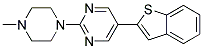 5-(1-BENZOTHIEN-2-YL)-2-(4-METHYLPIPERAZIN-1-YL)PYRIMIDINE Struktur