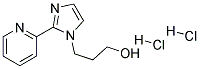 3-(2-PYRIDIN-2-YL-IMIDAZOL-1-YL)-PROPAN-1-OL 2HCL Struktur