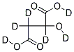 (RS)-MALIC ACID-D6 Struktur